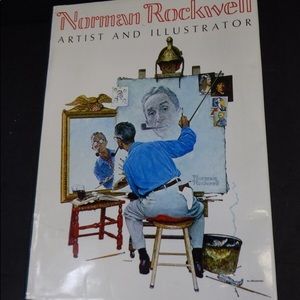 Extra Large Norman Rockwell coffee table book!